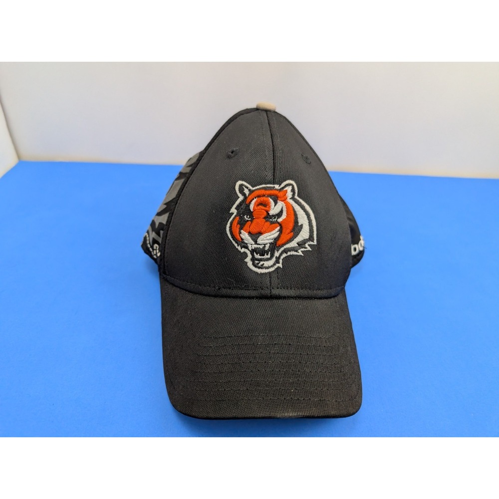 Cincinnati Bengals Reebok NFL Equipment Onfield Small Medium Hat Black